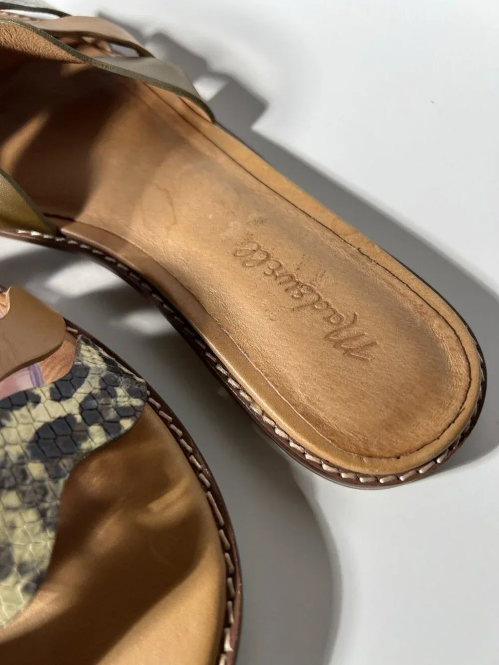 Madewell authentic slide